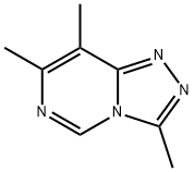 1,2,4-Triazolo[4,3-c]pyrimidine,3,7,8-trimethyl-(9CI) Structure