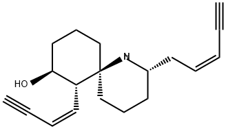 histrionicotoxin Structure