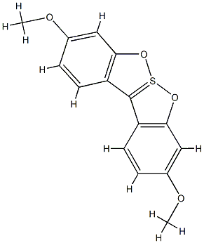 3,9-Dimethoxy[1,2]benzoxathiolo[2,3-b][1,2]benzoxathiole-6-SIV Structure