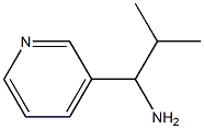 3-Pyridinemethanamine,alpha-(1-methylethyl)-(9CI) Structure