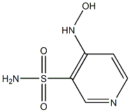 3-Pyridinesulfonamide,4-(hydroxyamino)-(9CI) Structure