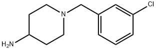 1-(3-chlorobenzyl)piperidin-4-amine Structure