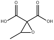 2,2-Oxiranedicarboxylicacid,3-methyl-(9CI) Structure