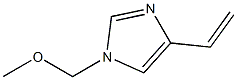 1H-이미다졸,4-에테닐-1-(메톡시메틸)-(9Cl) 구조식 이미지