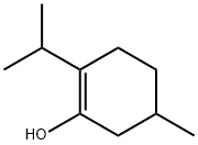 1-Cyclohexen-1-ol,5-methyl-2-(1-methylethyl)-(9CI) 구조식 이미지