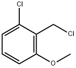 1-chloro-2-(chloromethyl)-3-methoxybenzene Structure