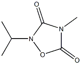 1,2,4-Oxadiazolidine-3,5-dione,4-methyl-2-(1-methylethyl)-(9CI) Structure