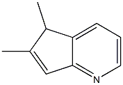 5H-시클로펜타[b]피리딘,5,6-디메틸-(9CI) 구조식 이미지