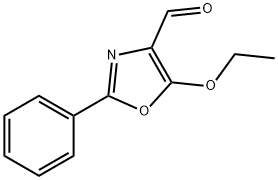 4-Oxazolecarboxaldehyde,5-ethoxy-2-phenyl-(9CI) Structure