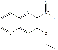 1,5-Naphthyridine,3-ethoxy-2-nitro-(9CI) Structure