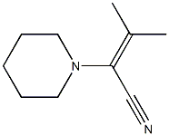 1-Piperidineacetonitrile,alpha-(1-methylethylidene)-(9CI) Structure