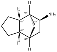 4,7-Methano-1H-inden-5-amine,octahydro-,(3aR,4S,5S,7S,7aR)-rel-(9CI) Structure