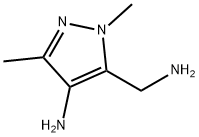 1H-Pyrazole-5-methanamine,4-amino-1,3-dimethyl-(9CI) Structure