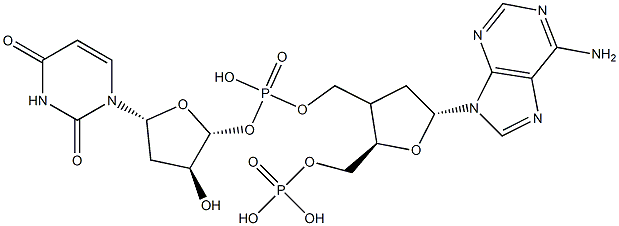 POLY(2'-DEOXYINOSINIC-2'-DEOXYCYTIDYLIC ACID) SODIUM SALT Structure