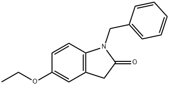 1-Benzyl-5-Ethoxy-1,3-Dihydro-Indol-2-One(WXC02966) Structure