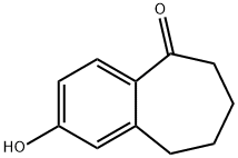 2-hydroxy-6,7,8,9-tetrahydro-5H-benzo[7]annulen-5-one 구조식 이미지