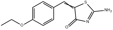 5-(4-ethoxybenzylidene)-2-imino-1,3-thiazolidin-4-one Structure