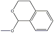 1-methoxy-3,4-dihydro-1H-isochromene Structure