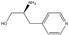 4-Pyridinepropanol,-bta--amino-,(-bta-S)-(9CI) Structure