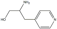 4-Pyridinepropanol,-bta--amino-(9CI) Structure