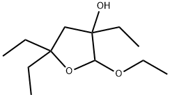 3-Furanol,2-ethoxy-3,5,5-triethyltetrahydro-(9CI) Structure