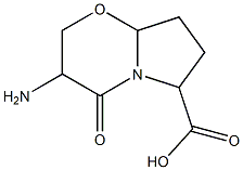 2H-Pyrrolo[2,1-b][1,3]oxazine-6-carboxylicacid,3-aminohexahydro-4-oxo-(9CI) 구조식 이미지