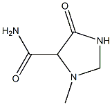 4-Imidazolidinecarboxamide,3-methyl-5-oxo-(9CI) Structure