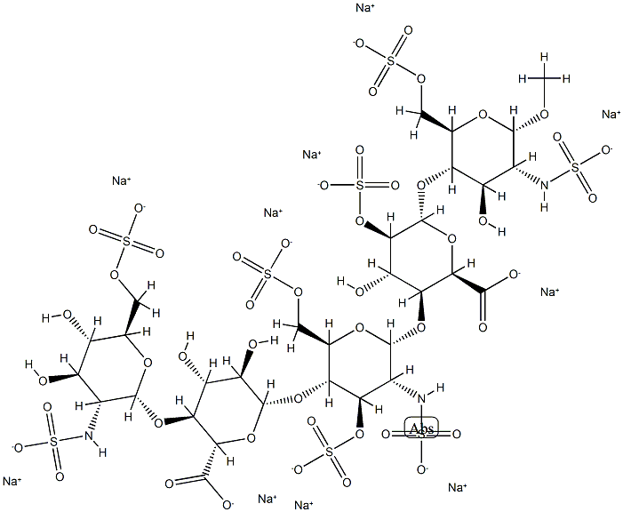 FondaparinuxSodium Structure