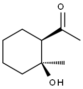 Ethanone, 1-[(1R,2S)-2-hydroxy-2-methylcyclohexyl]-, rel- (9CI) Structure