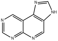 1H-Imidazo[4,5:4,5]pyrido[2,3-d]pyrimidine  (9CI) 구조식 이미지