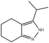 2H-Indazole,4,5,6,7-tetrahydro-3-(1-methylethyl)-(9CI) 구조식 이미지