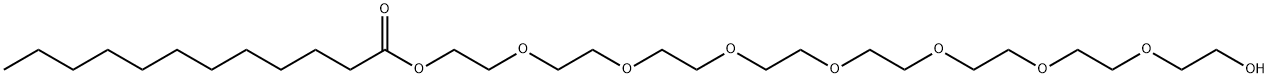 PEG-8 LAURATE Structure