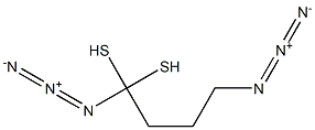 Azidoethyl-SS-ethylazide Structure