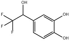 1,2-Benzenediol,4-(2,2,2-trifluoro-1-hydroxyethyl)-(9CI) 구조식 이미지