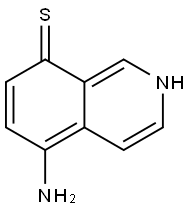 8-Isoquinolinethiol,5-amino-(9CI) Structure