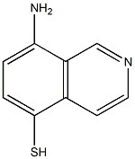 5-Isoquinolinethiol,8-amino-(9CI) Structure