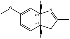 3H-Indole,3a,7a-dihydro-6-methoxy-2-methyl-,(3aR,7aR)-rel-(9CI) 구조식 이미지