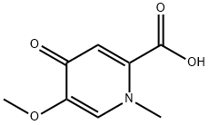 2-Pyridinecarboxylicacid,1,4-dihydro-5-methoxy-1-methyl-4-oxo-(9CI) 구조식 이미지