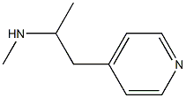 4-피리딘에탄아민,N,알파-디메틸-(9CI) 구조식 이미지
