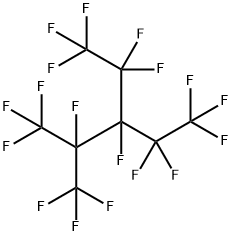 Perfluoro-2-methyl-3-ethylpentane Structure