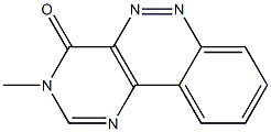3-methylpyrimido[5,4-c]cinnolin-4(3H)-one 구조식 이미지