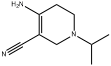 3-Pyridinecarbonitrile,4-amino-1,2,5,6-tetrahydro-1-(1-methylethyl)-(9CI) Structure