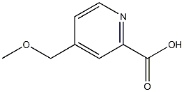 2-Pyridinecarboxylicacid,4-(methoxymethyl)-(9CI) Structure