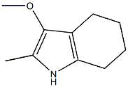 1H-Indole,4,5,6,7-tetrahydro-3-methoxy-2-methyl-(9CI) 구조식 이미지