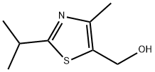 5-Thiazolemethanol,4-methyl-2-(1-methylethyl)-(9CI) 구조식 이미지