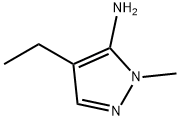 1H-Pyrazol-5-amine,4-ethyl-1-methyl-(9CI) 구조식 이미지