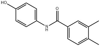 N-(4-hydroxyphenyl)-3,4-dimethylbenzamide Structure