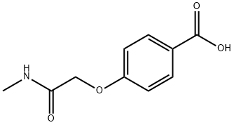 4-[(Methylcarbamoyl)Methoxy]Benzoic Acid(WX612053) Structure