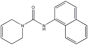 1(2H)-Pyridinecarboxamide,3,6-dihydro-N-1-naphthalenyl-(9CI) Structure