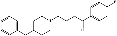 γ-(4-벤질피페리디노)-p-플루오로부티로페논 구조식 이미지